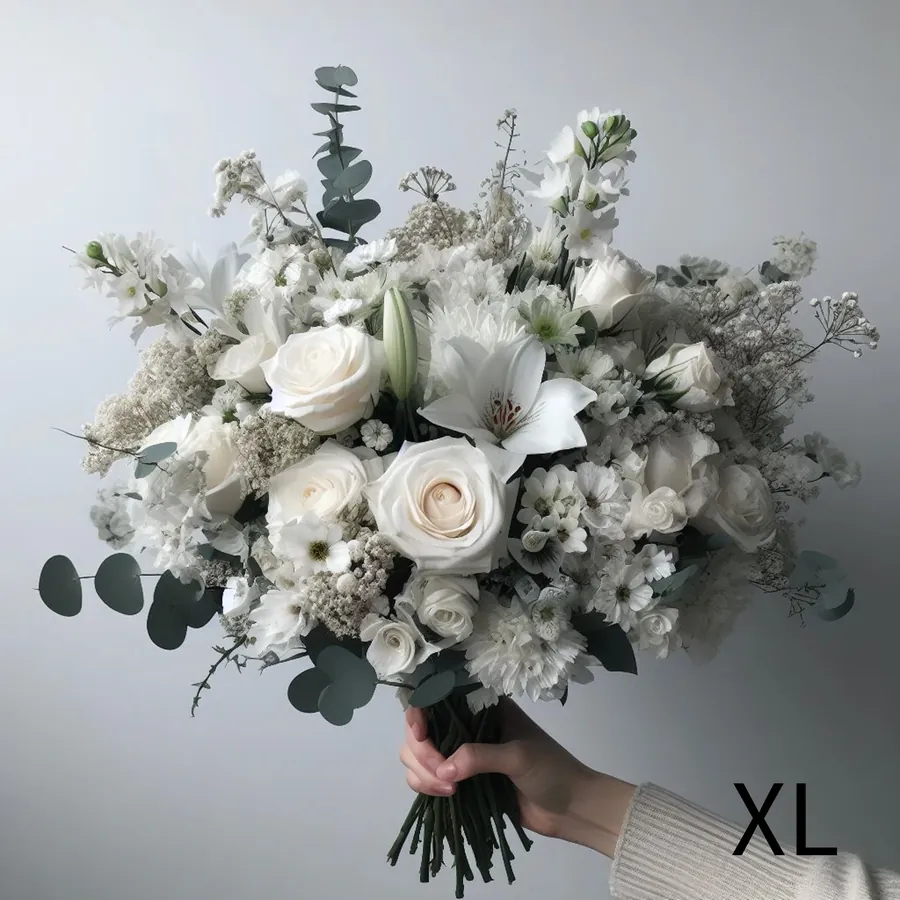 Bouquet blanc — vue 2