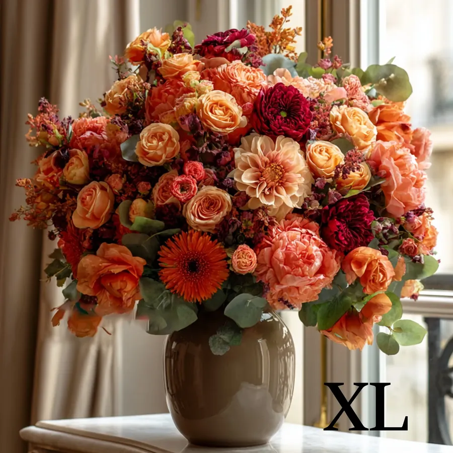 Bouquet aux couleurs chaudes — vue 3