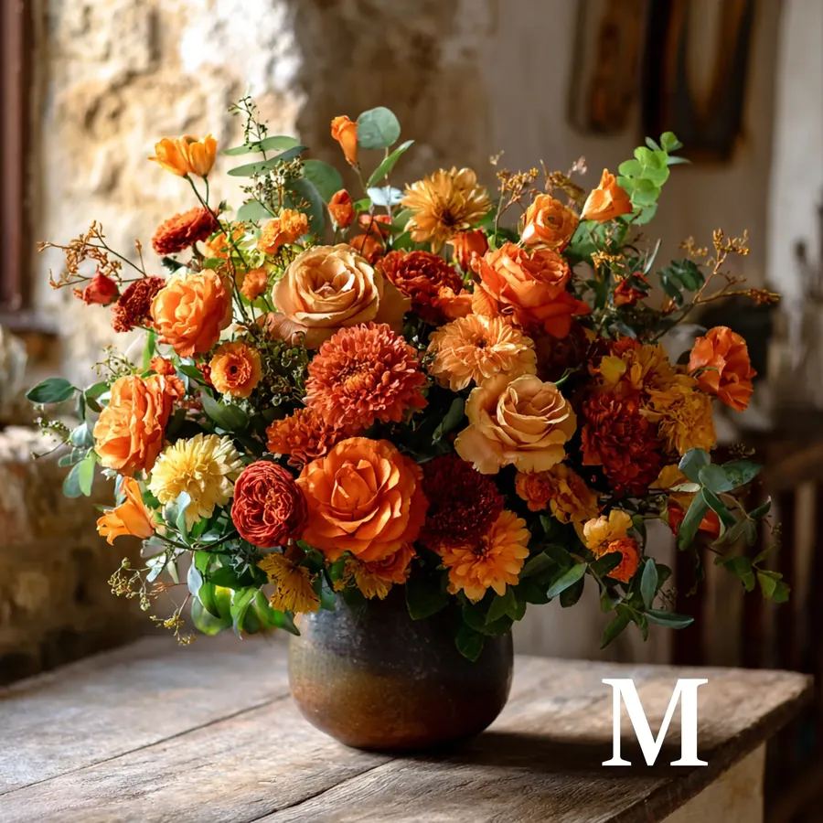 Bouquet aux couleurs chaudes — vue 5