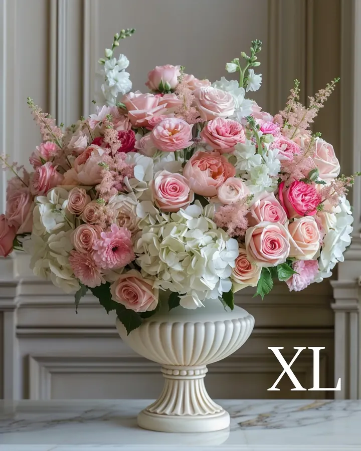 Bouquet rose et blanc — vue 6